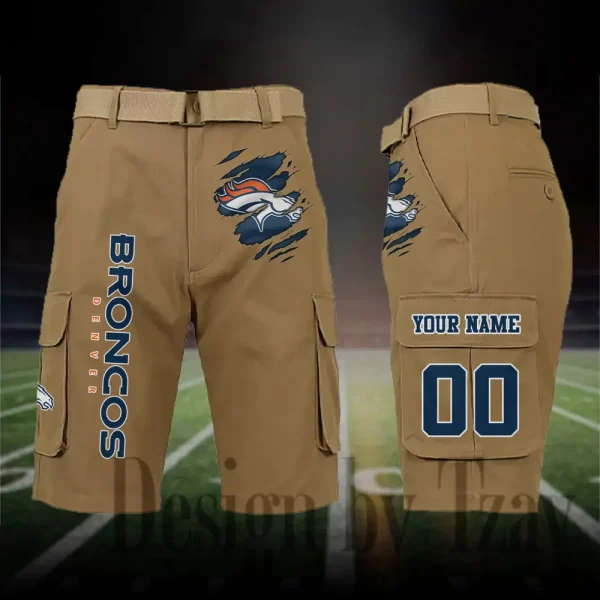 Denver Broncos Outdoor Sport Pants For Men (Belt Not Included) SPTOSP042 - Image 4