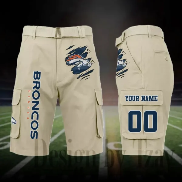 Denver Broncos Outdoor Sport Pants For Men (Belt Not Included) SPTOSP042 - Image 6