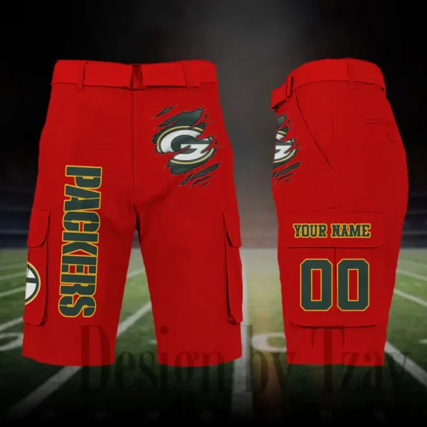 Green Bay Packers Outdoor Sport Pants For Men (Belt Not Included) SPTOSP044