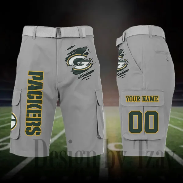 Green Bay Packers Outdoor Sport Pants For Men (Belt Not Included) SPTOSP044 - Image 2