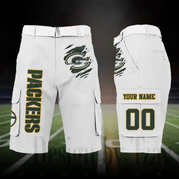 Green Bay Packers Outdoor Sport Pants For Men (Belt Not Included) SPTOSP044 - Image 5