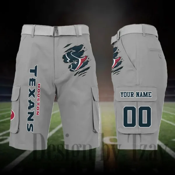 Houston Texans Outdoor Sport Pants For Men (Belt Not Included) SPTOSP045 - Image 2