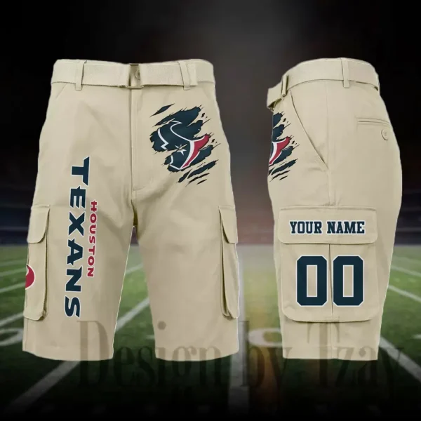 Houston Texans Outdoor Sport Pants For Men (Belt Not Included) SPTOSP045 - Image 4