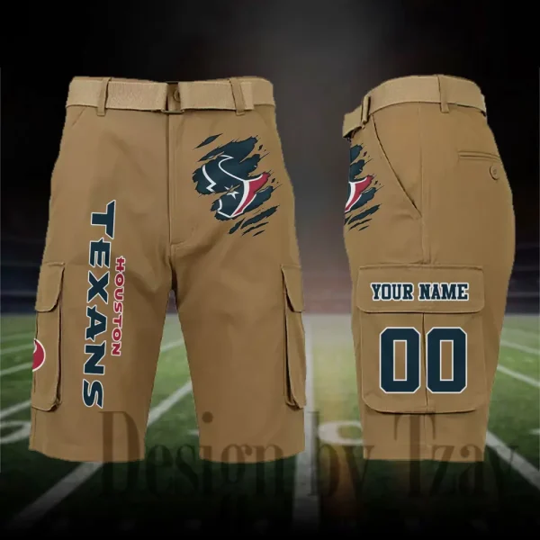 Houston Texans Outdoor Sport Pants For Men (Belt Not Included) SPTOSP045 - Image 7