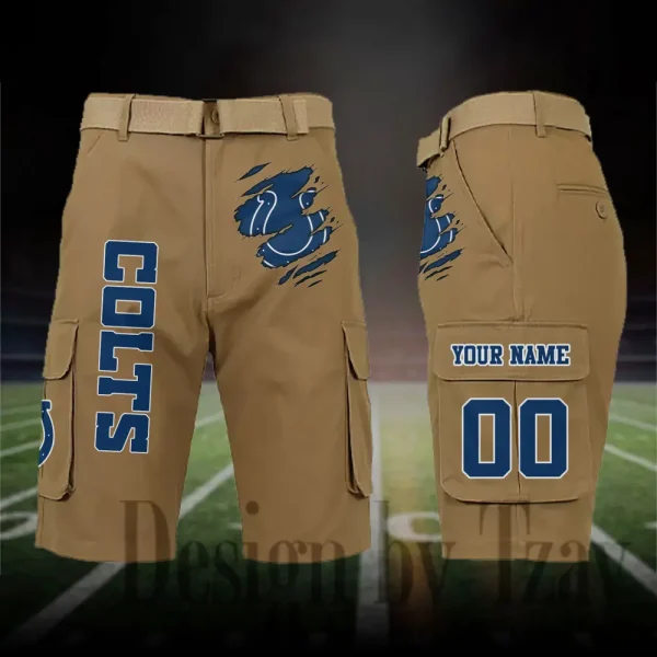 Indianapolis Colts Outdoor Sport Pants For Men (Belt Not Included) SPTOSP046 - Image 2