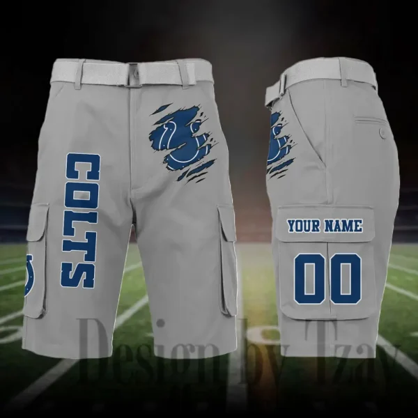 Indianapolis Colts Outdoor Sport Pants For Men (Belt Not Included) SPTOSP046 - Image 6