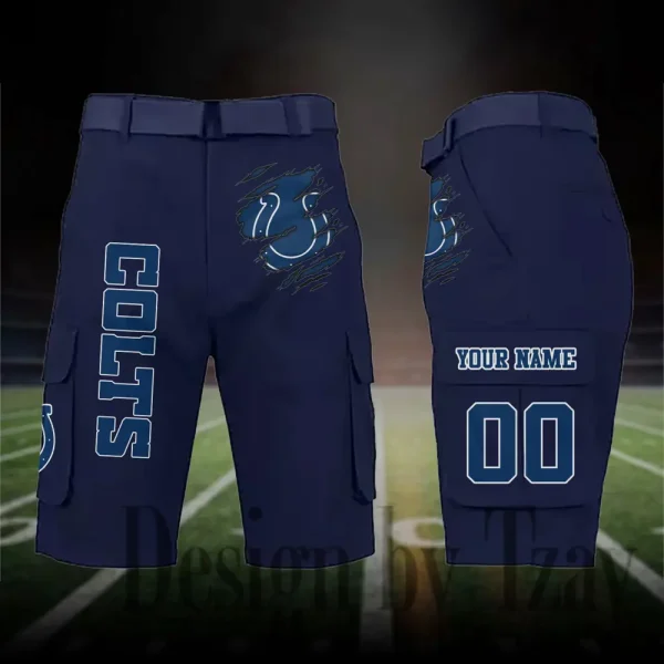 Indianapolis Colts Outdoor Sport Pants For Men (Belt Not Included) SPTOSP046 - Image 7