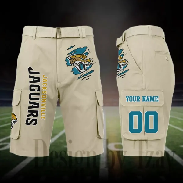 Jacksonville Jaguars Outdoor Sport Pants For Men (Belt Not Included) SPTOSP047 - Image 5