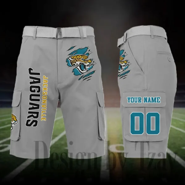 Jacksonville Jaguars Outdoor Sport Pants For Men (Belt Not Included) SPTOSP047 - Image 6