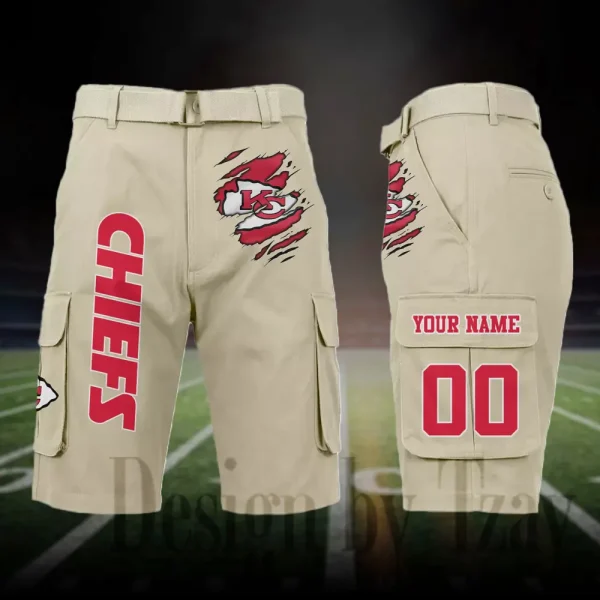 Kansas City Chiefs Outdoor Sport Pants For Men (Belt Not Included) SPTOSP048 - Image 2