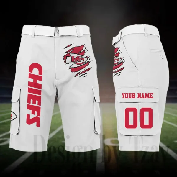 Kansas City Chiefs Outdoor Sport Pants For Men (Belt Not Included) SPTOSP048 - Image 3