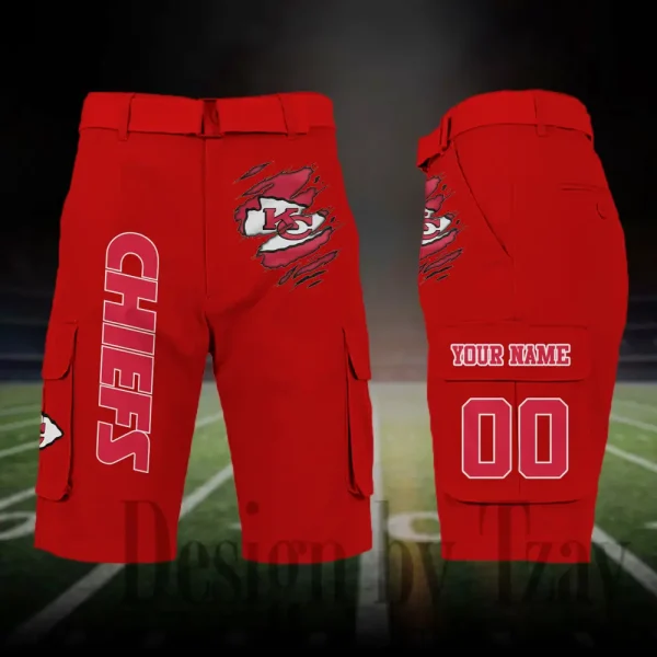 Kansas City Chiefs Outdoor Sport Pants For Men (Belt Not Included) SPTOSP048 - Image 6