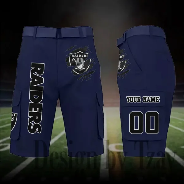 Las Vegas Raiders Outdoor Sport Pants For Men (Belt Not Included) SPTOSP049 - Image 2