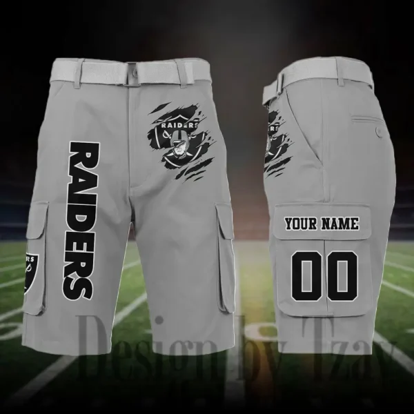 Las Vegas Raiders Outdoor Sport Pants For Men (Belt Not Included) SPTOSP049 - Image 6