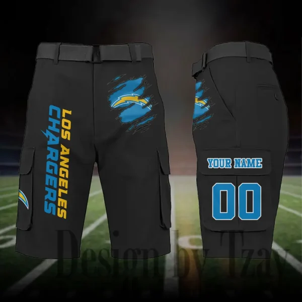 Los Angeles Chargers Outdoor Sport Pants For Men (Belt Not Included) SPTOSP050 - Image 3