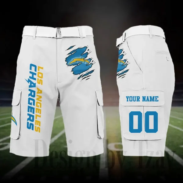 Los Angeles Chargers Outdoor Sport Pants For Men (Belt Not Included) SPTOSP050 - Image 5
