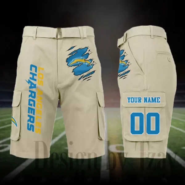 Los Angeles Chargers Outdoor Sport Pants For Men (Belt Not Included) SPTOSP050 - Image 6