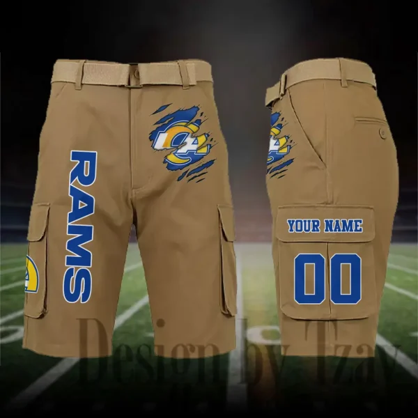 Los Angeles Rams Outdoor Sport Pants For Men (Belt Not Included) SPTOSP051