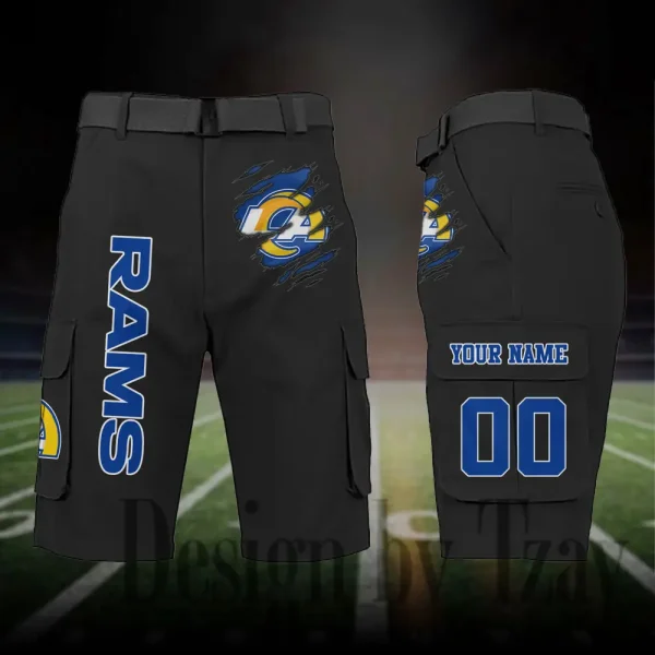 Los Angeles Rams Outdoor Sport Pants For Men (Belt Not Included) SPTOSP051 - Image 3