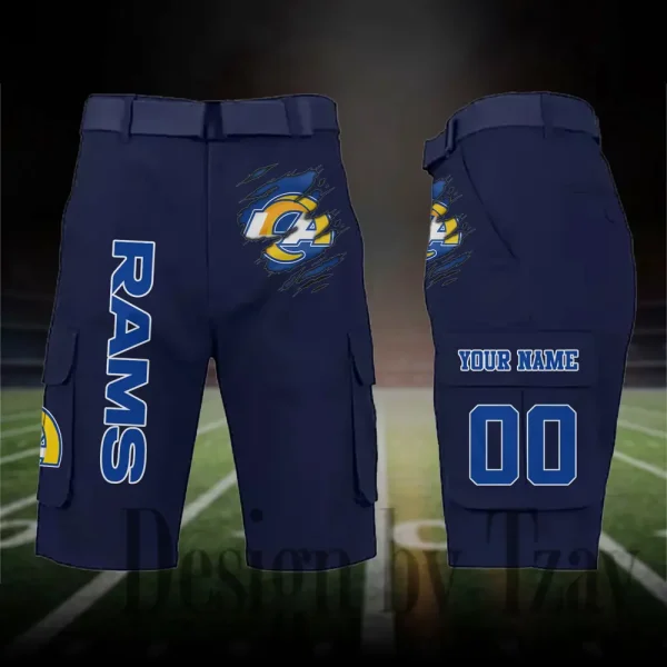Los Angeles Rams Outdoor Sport Pants For Men (Belt Not Included) SPTOSP051 - Image 5