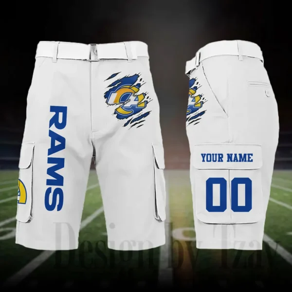 Los Angeles Rams Outdoor Sport Pants For Men (Belt Not Included) SPTOSP051 - Image 7
