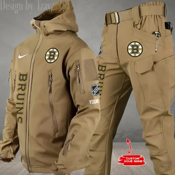 Boston Bruins NHL Tactical Winter Men's Outdoor Waterproof New 2025 SPTWSMOW226 - Image 3