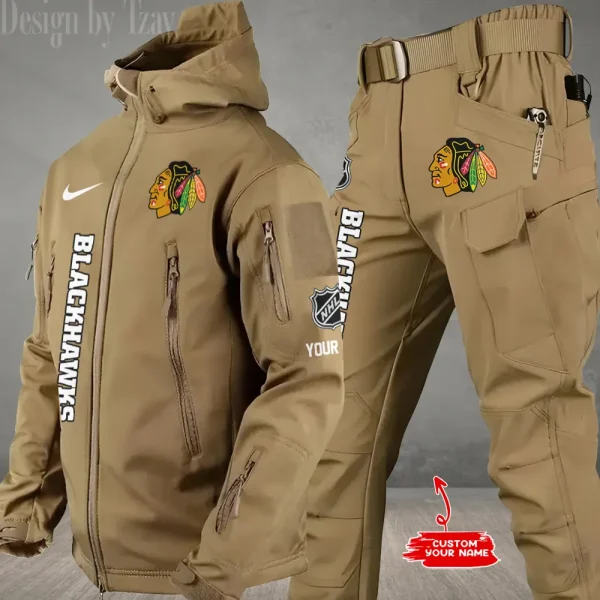 Chicago Blackhawks NHL Tactical Winter Men's Outdoor Waterproof New 2025 SPTWSMOW230