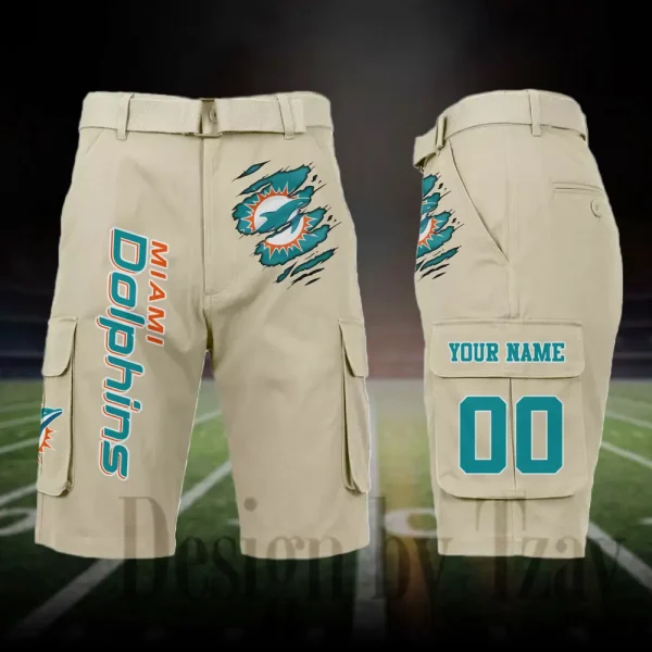 Miami Dolphins Outdoor Sport Pants For Men (Belt Not Included) SPTOSP052 - Image 6