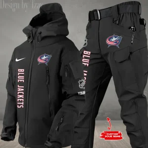 Columbus Blue Jackets NHL Tactical Winter Men's Outdoor Waterproof New 2025 SPTWSMOW232