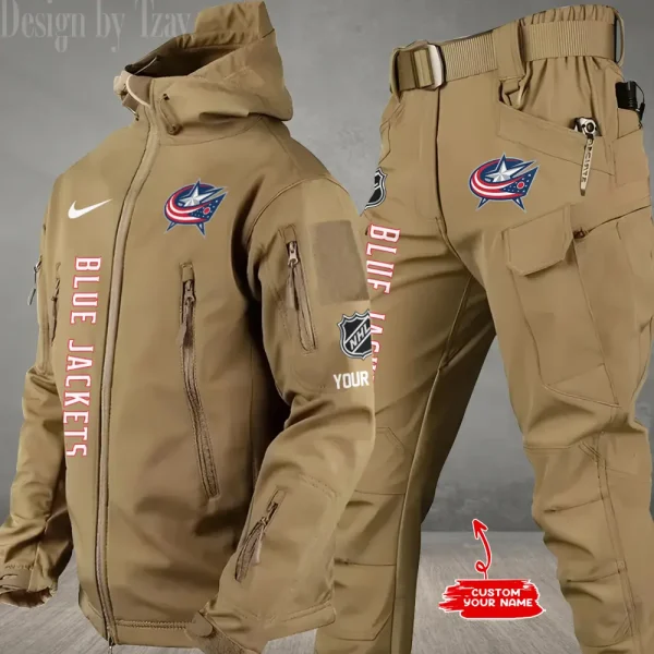 Columbus Blue Jackets NHL Tactical Winter Men's Outdoor Waterproof New 2025 SPTWSMOW232 - Image 3