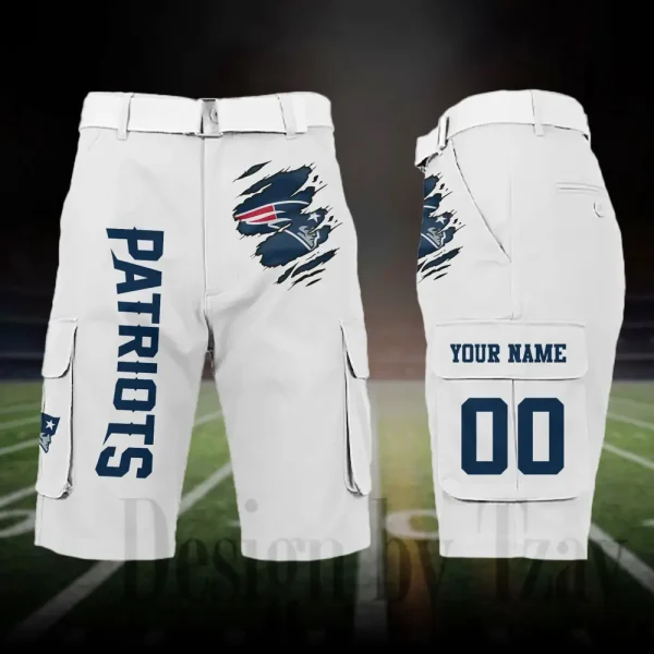New England Patriots Outdoor Sport Pants For Men (Belt Not Included) SPTOSP054 - Image 2