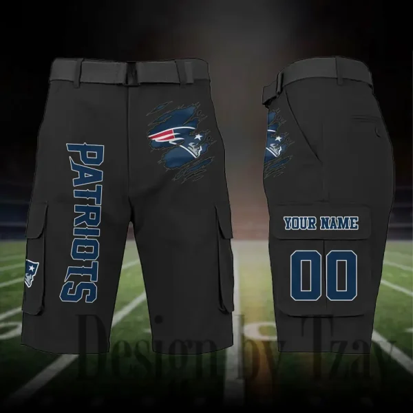 New England Patriots Outdoor Sport Pants For Men (Belt Not Included) SPTOSP054 - Image 3