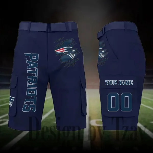 New England Patriots Outdoor Sport Pants For Men (Belt Not Included) SPTOSP054 - Image 6
