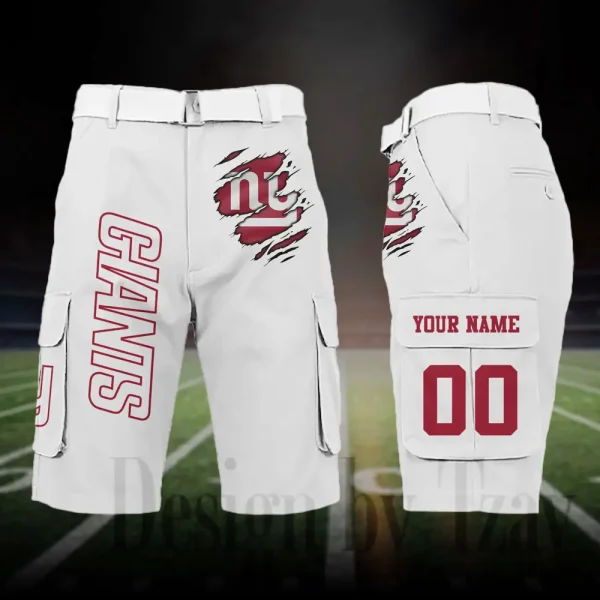 New York Giants Outdoor Sport Pants For Men (Belt Not Included) SPTOSP056 - Image 2