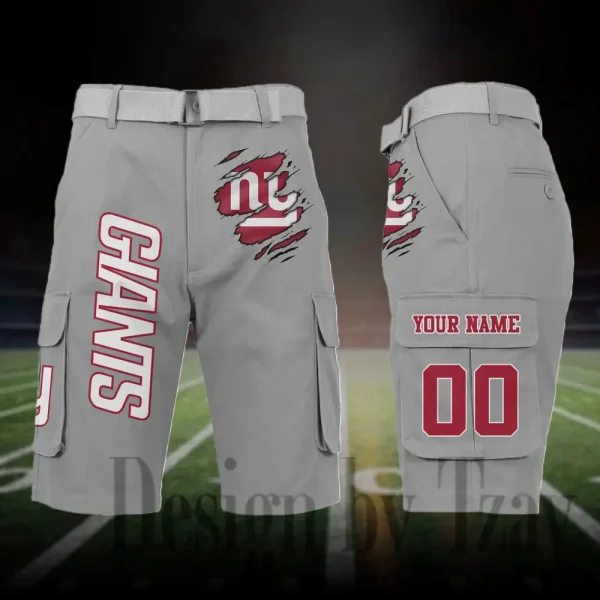 New York Giants Outdoor Sport Pants For Men (Belt Not Included) SPTOSP056 - Image 4