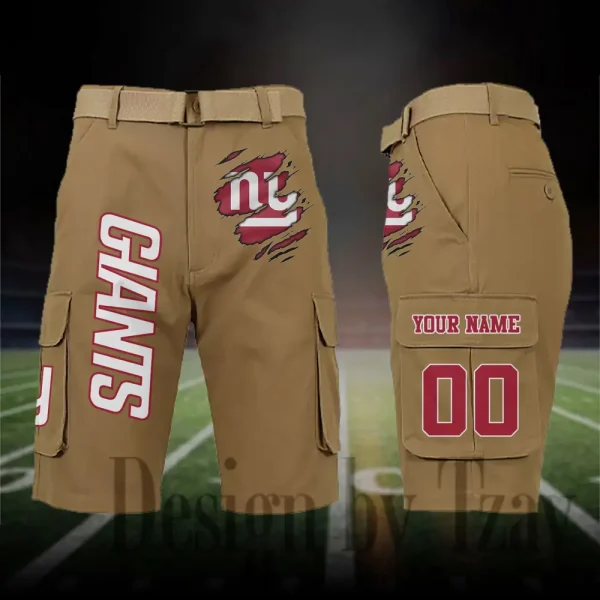 New York Giants Outdoor Sport Pants For Men (Belt Not Included) SPTOSP056 - Image 5