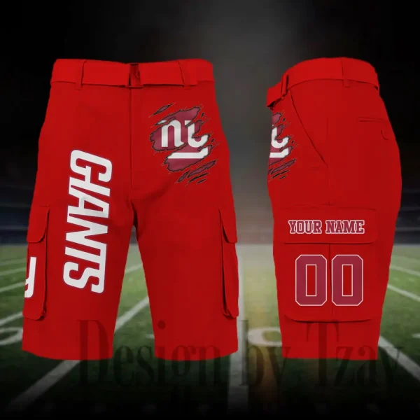 New York Giants Outdoor Sport Pants For Men (Belt Not Included) SPTOSP056 - Image 6
