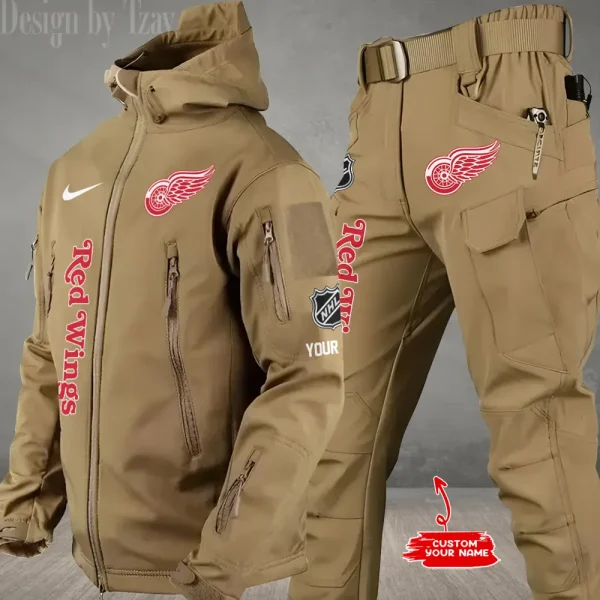 Detroit Red Wings  NHL Tactical Winter Men's Outdoor Waterproof New 2025 SPTWSMOW234 - Image 2