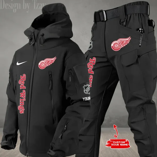 Detroit Red Wings  NHL Tactical Winter Men's Outdoor Waterproof New 2025 SPTWSMOW234 - Image 3