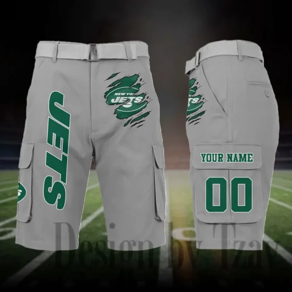 New York Jets Outdoor Sport Pants For Men (Belt Not Included) SPTOSP057