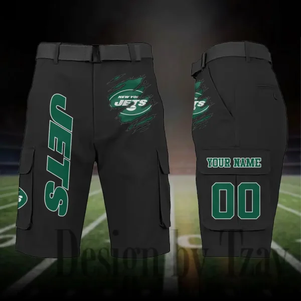 New York Jets Outdoor Sport Pants For Men (Belt Not Included) SPTOSP057 - Image 2