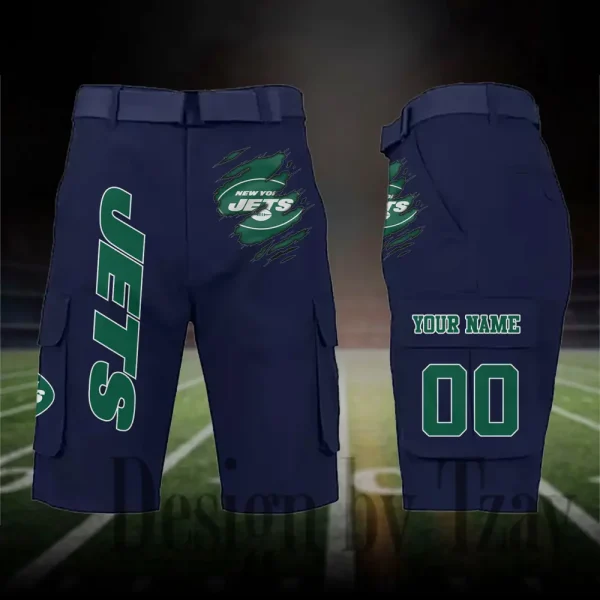 New York Jets Outdoor Sport Pants For Men (Belt Not Included) SPTOSP057 - Image 3