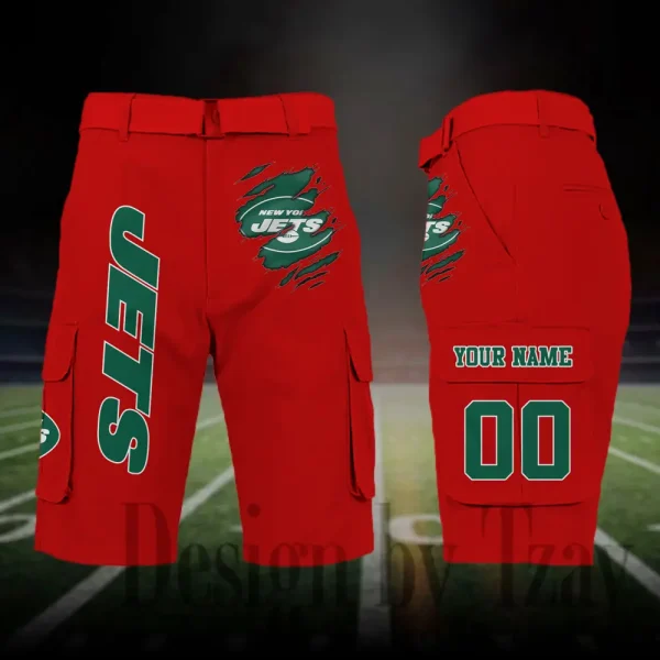 New York Jets Outdoor Sport Pants For Men (Belt Not Included) SPTOSP057 - Image 4