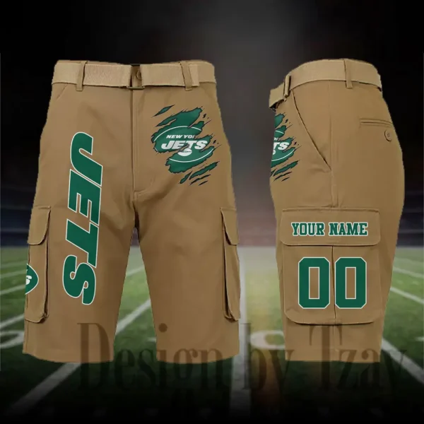 New York Jets Outdoor Sport Pants For Men (Belt Not Included) SPTOSP057 - Image 5