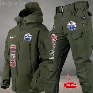 Edmonton Oilers NHL Tactical Winter Men's Outdoor Waterproof New 2025 SPTWSMOW235