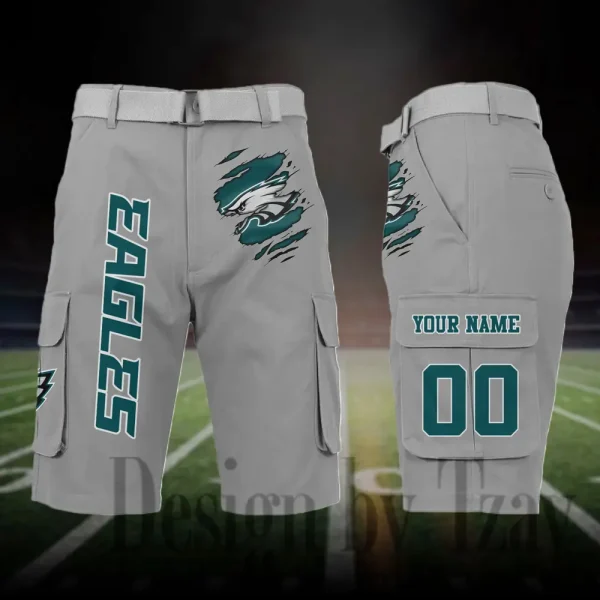 Philadelphia Eagles Outdoor Sport Pants For Men (Belt Not Included) SPTOSP058 - Image 4