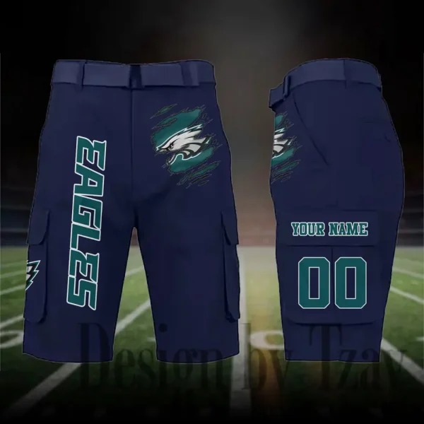Philadelphia Eagles Outdoor Sport Pants For Men (Belt Not Included) SPTOSP058 - Image 5