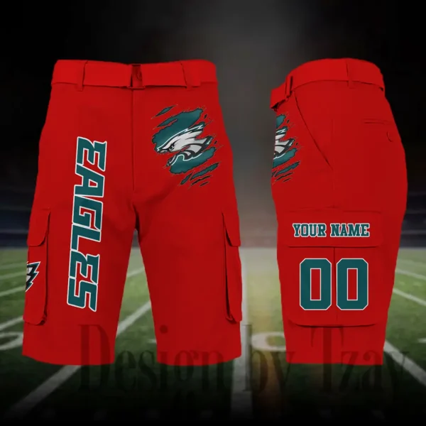 Philadelphia Eagles Outdoor Sport Pants For Men (Belt Not Included) SPTOSP058 - Image 6