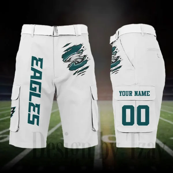 Philadelphia Eagles Outdoor Sport Pants For Men (Belt Not Included) SPTOSP058 - Image 7