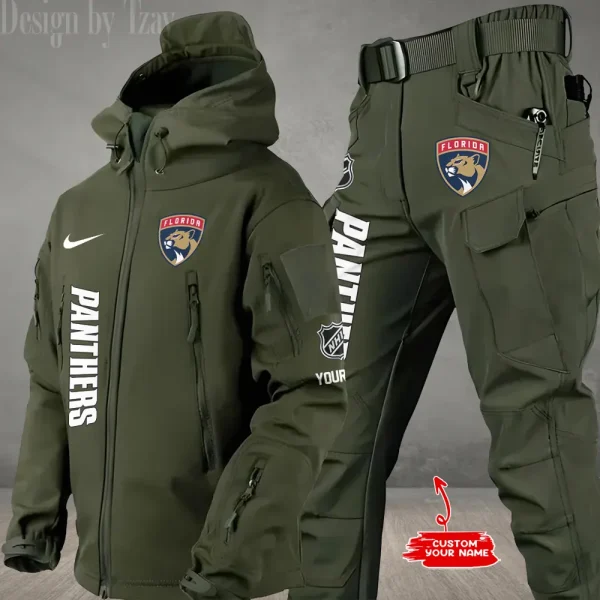 Florida Panthers NHL Tactical Winter Men's Outdoor Waterproof New 2025 SPTWSMOW236 - Image 4